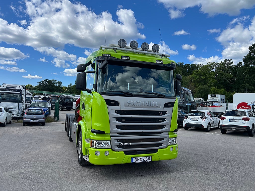 Scania G450 8x4*4 Tridem Kranväxlare