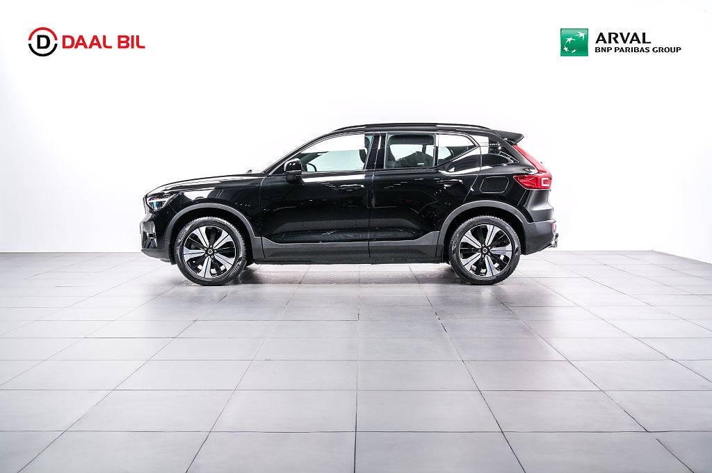 Volvo XC40 RECHARGE SINGLE MOTOR 69kWh 231HK PLUS PKT VÄRM DRAG B-KAM
