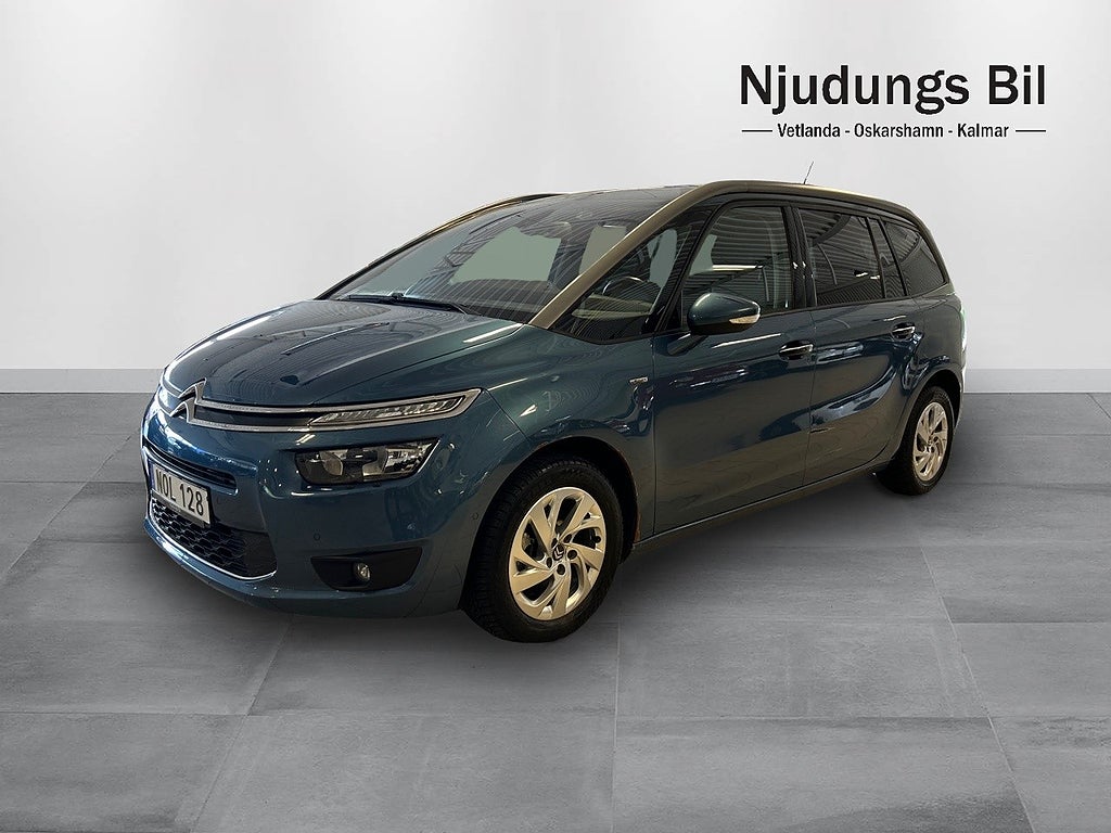 Citroën Grand C4 Picasso 1.6 HDi EGS 7-sits Exlusive  Massagestolar