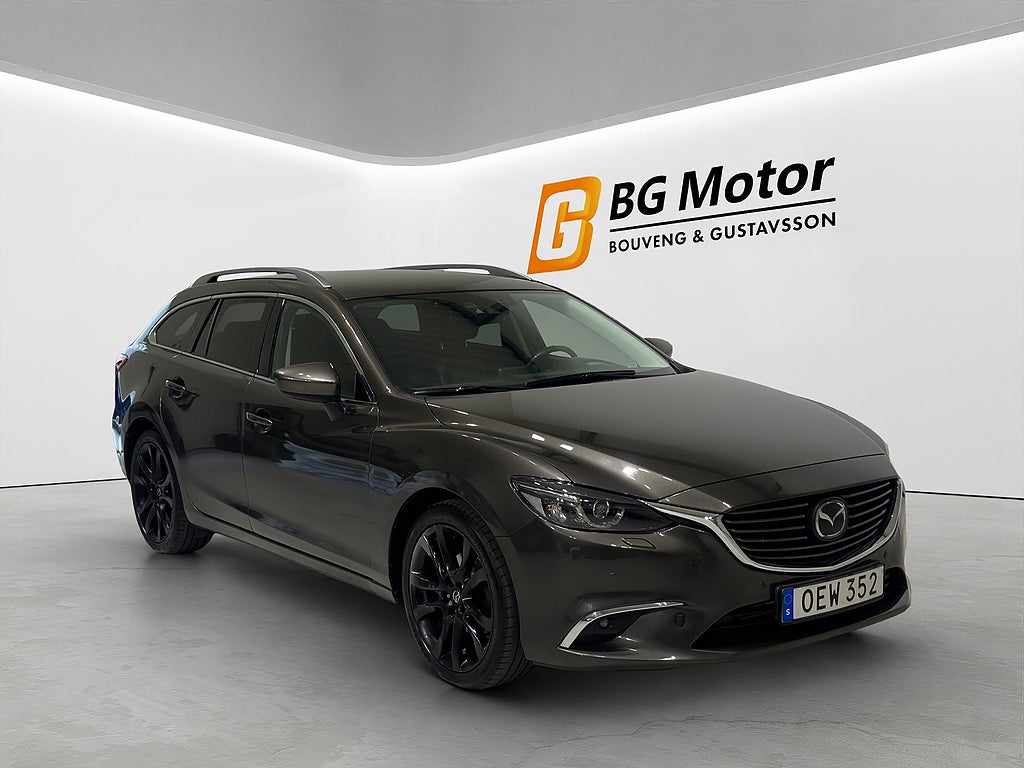 Mazda 6 Wagon 2.2 175HK SKYACTIV-D AWD Aut Drag/BOSE/M-värmare