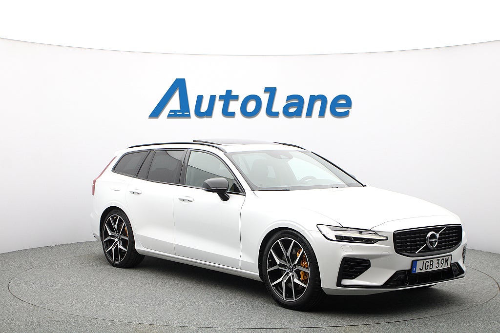 Volvo V60 Polestar T8 AWD R-Design Panorama, B&W,  360° HUD 405hk