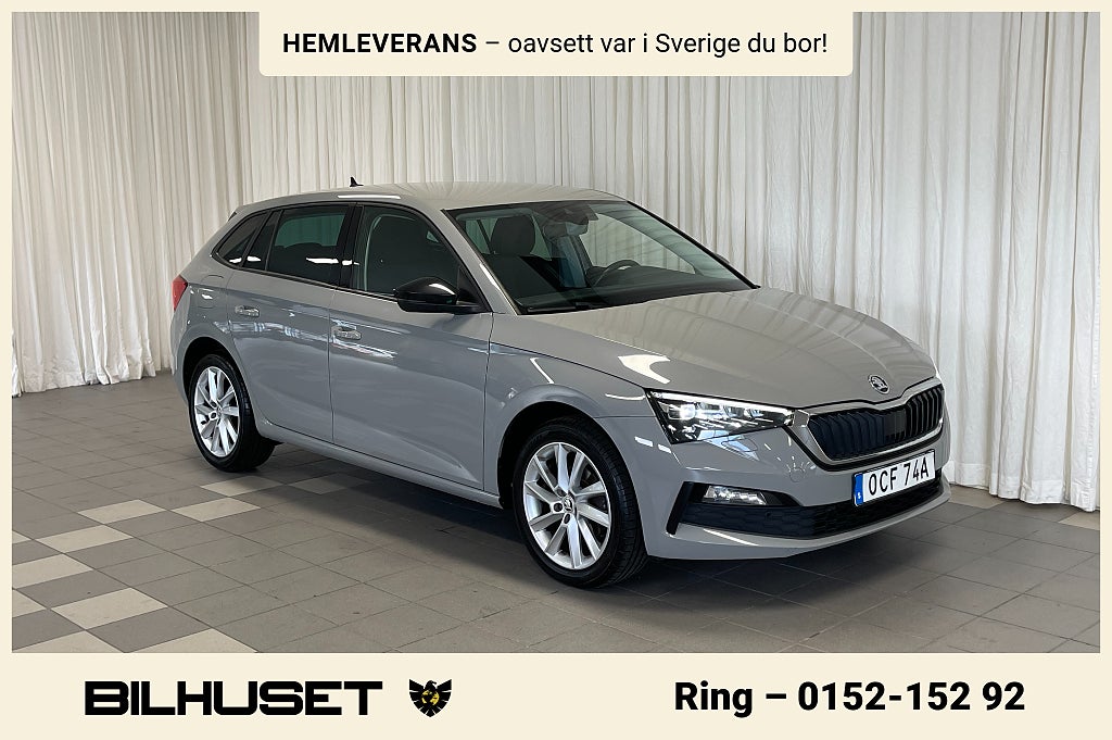 Skoda Scala 1.0 TSI LED PDC MIRRORLINK 404:-SKATT