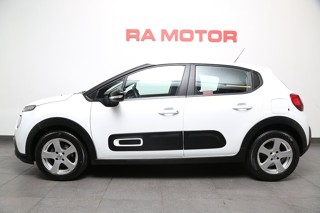 Citroën C3 1,2 PureTech 83hk CarPlay P-Sensorer 2021