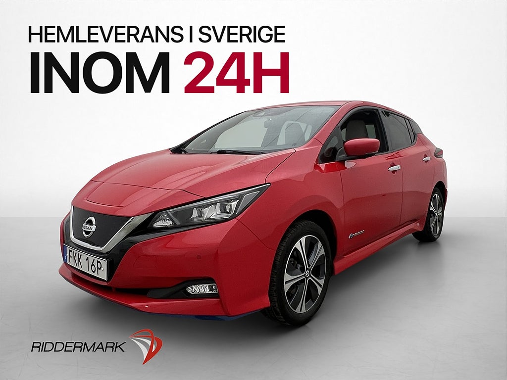 Nissan Leaf e+ 217hk 62 kWh Tekna BOSE 360° kamera Navi