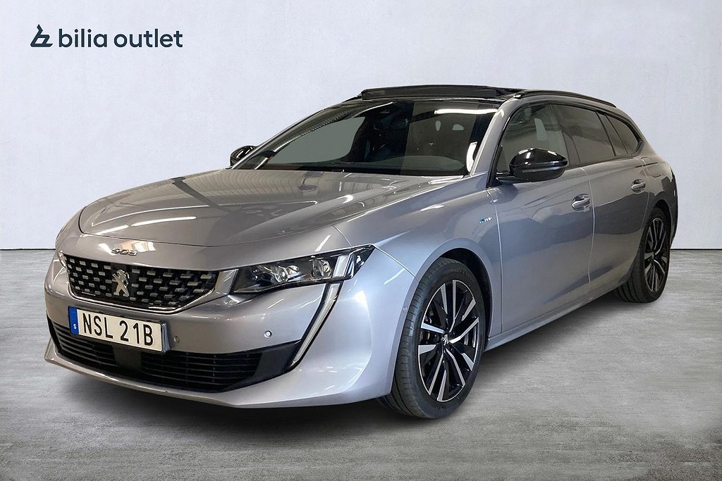 Peugeot 508 SW Hybrid GT-Line 225hk Pano Drag Navi Läder