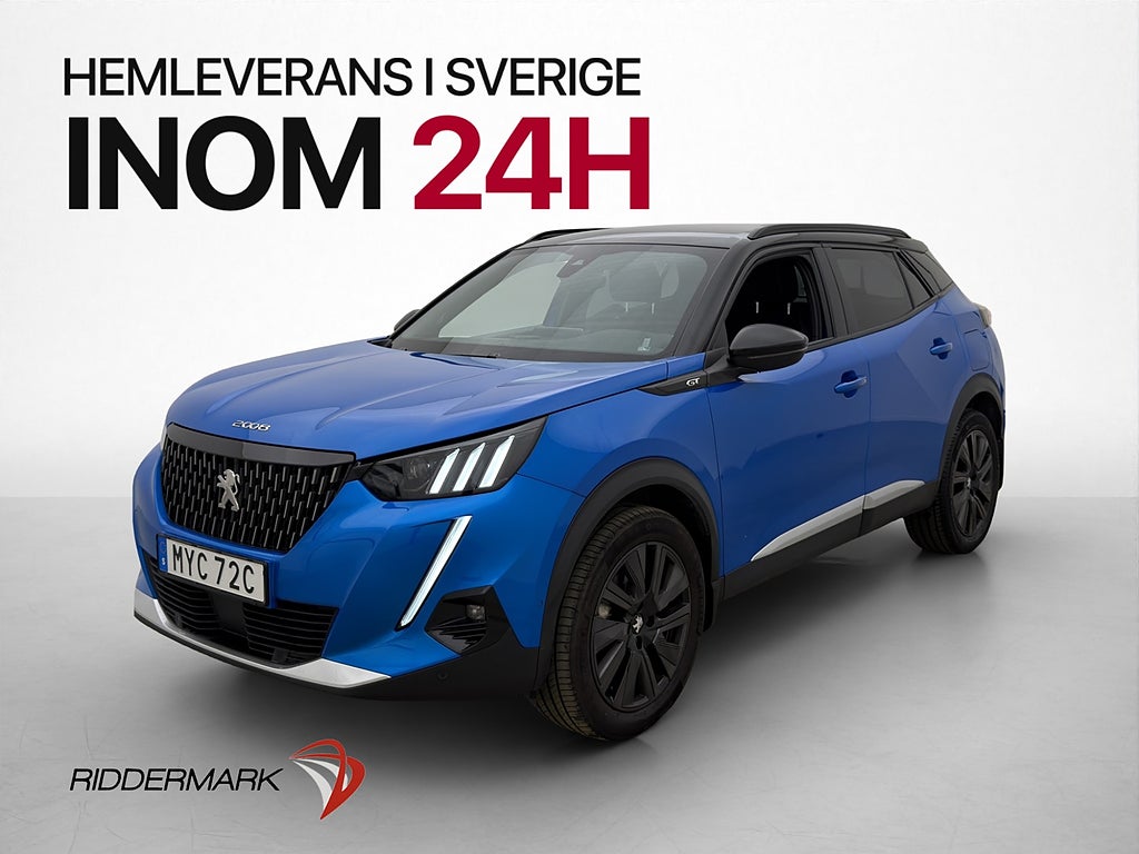 Peugeot 2008 1.2 155hk GT Focal Drag Kamera Navi CarPlay