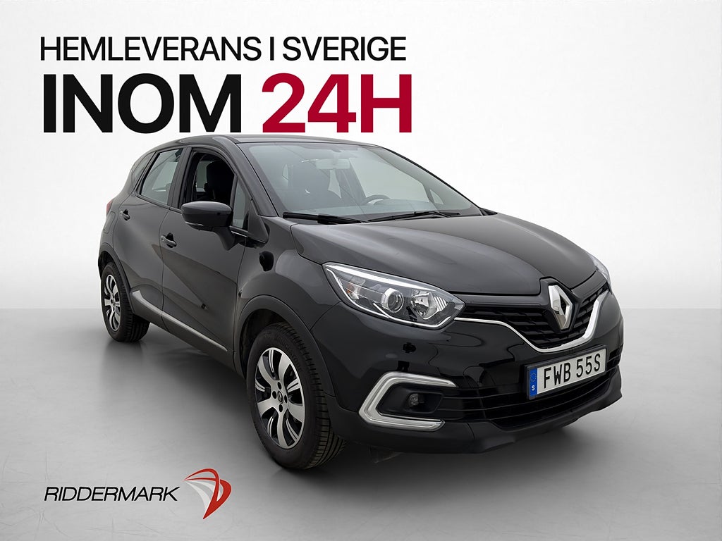 Renault Captur TCe 90hk Navigation P-Sensorer Farthållare