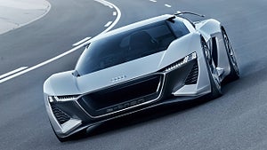 Kommer designen på Audi R8 efterträdare baseras på konceptet Audi PB18 e-tron? Foto: Audi