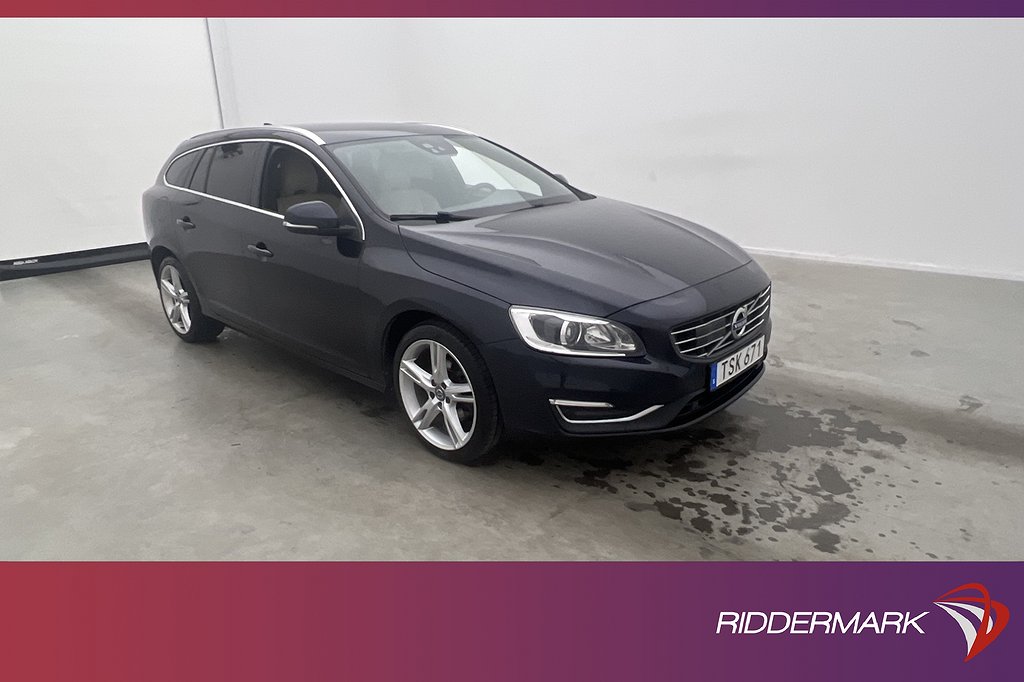 Volvo V60 D4 190hk Summum VOC Värmare Navi Sensorer Drag