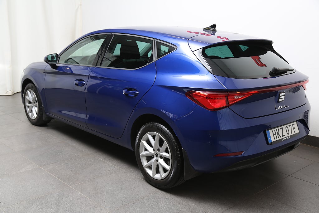 Seat Leon 1,0 TSI 110hk 5d Style Pluspaket Komfortpaket Cockpit 2021