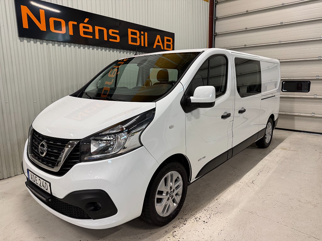 Nissan NV300 2.0 dCi 145HK AUTO 5-SITS DUBBELHYTT LEASBAR/MOMS