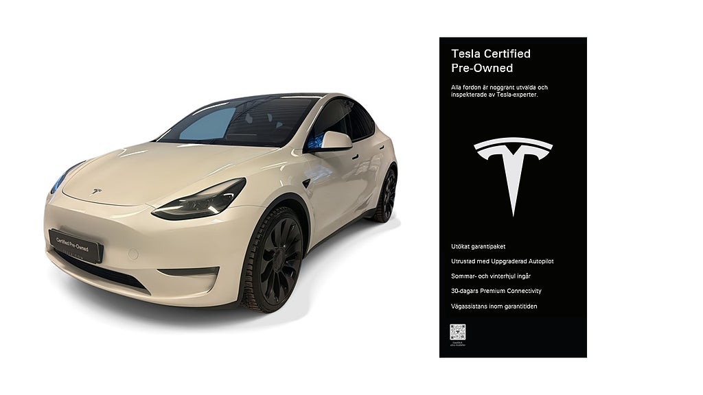 Tesla Model Y Performance Certified Pre-Owned 3,84% ränta