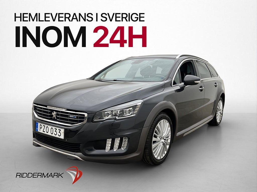 Peugeot 508 SW 2.0 BlueHDi 181hk Pano Navi Kamera Halvskinn