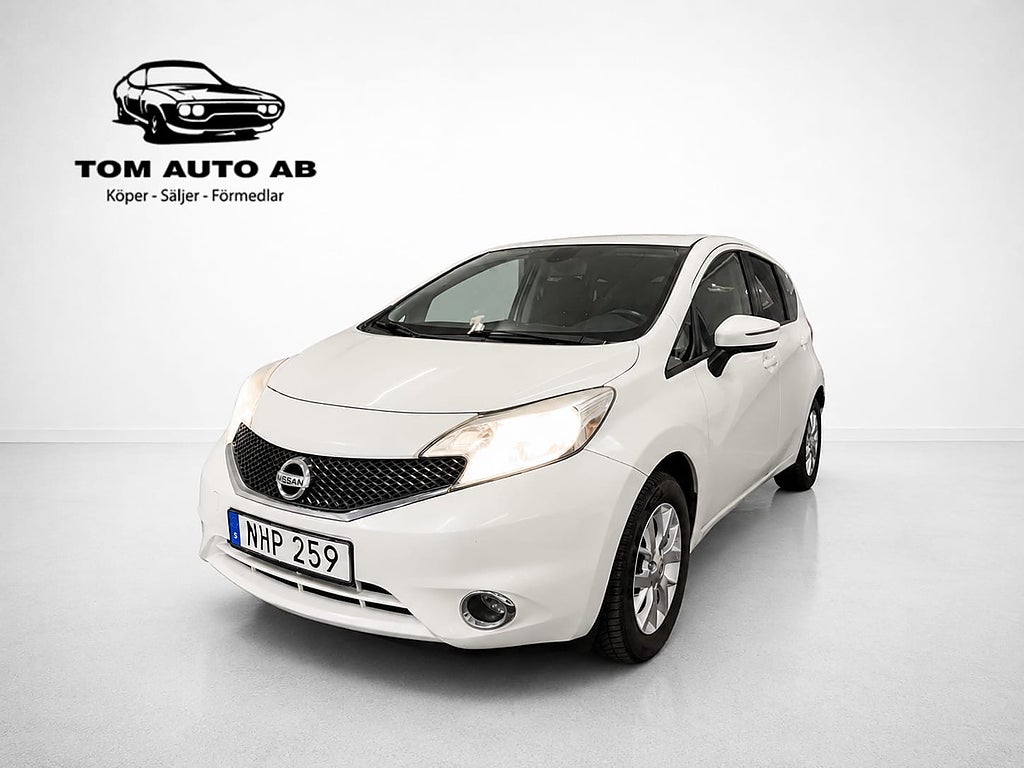 Nissan Note 1.2 Euro 6 Snål körning Ränta 3,45 %
