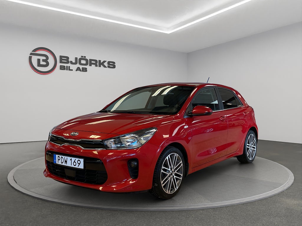 Kia Rio 1.2 CVVT GLS Navi Kamera 3582mil 84hk 990kr/mån