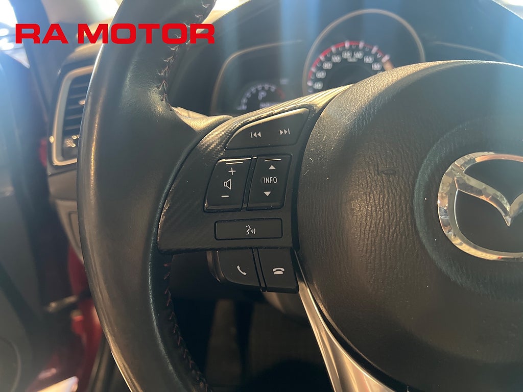 Mazda 3 Sport 2.0 120hk Automat Vision Dragkrok P-Sensorer Navi 2015