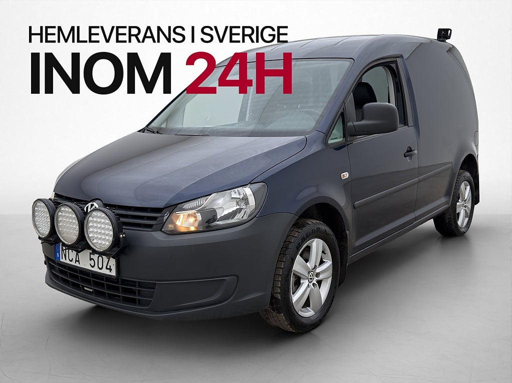 Volkswagen Caddy 2.0TDI 4Motion 140hk Värmare Drag V-inredd