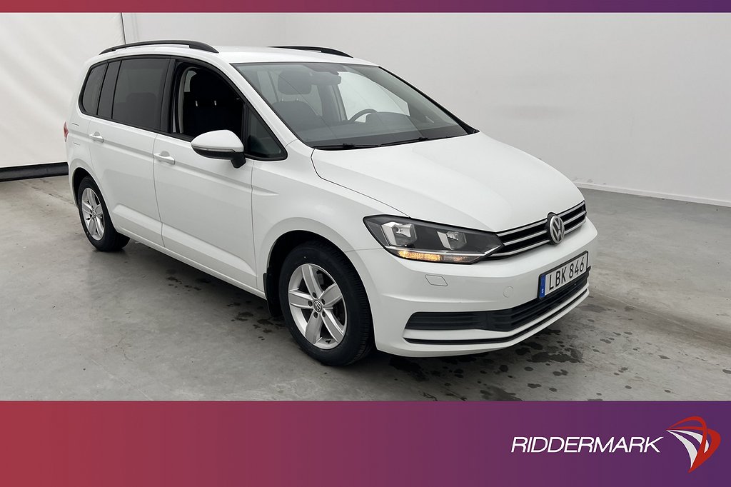 Volkswagen Touran 1.6 TDI 110hk 7-Sits Värmare Kamera Drag