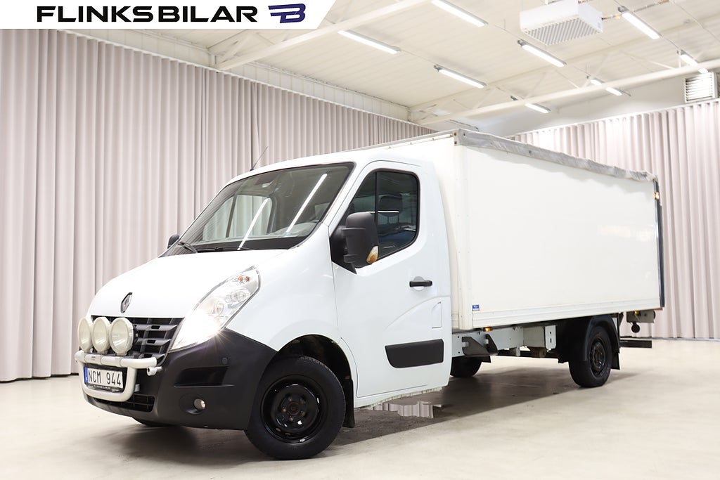 Renault master 145HK Automat Långskåp Kapell BG-Lyft Moms