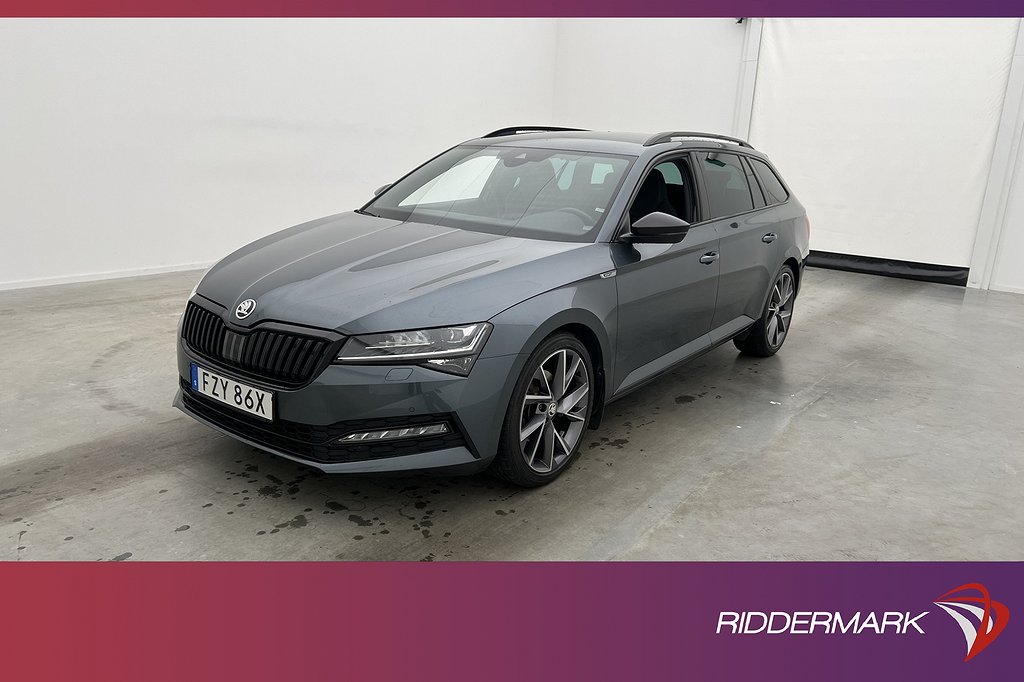 Skoda Superb 4x4 200hk SportLine Värm Canton Cockpit Drag