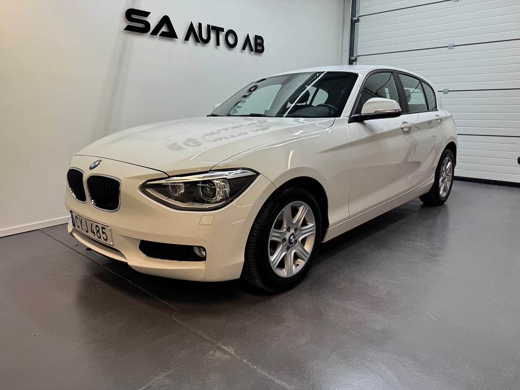 BMW 118d 5-dörrars Steptronic Nyservad