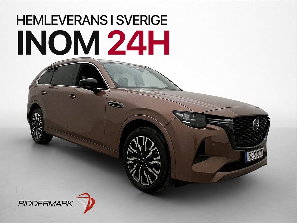 Mazda CX-80 PHEV AWD Homura Plus 7-Sits Pano BOSE 360° Drag