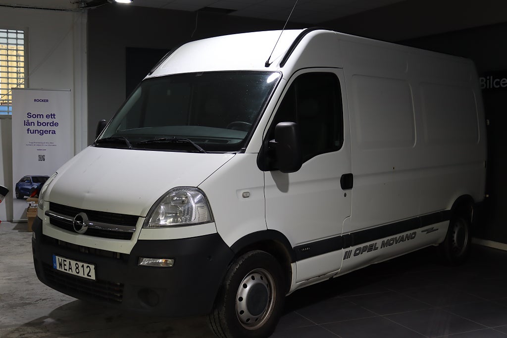 Opel Movano Van 2.5 CDTI 120hk 3,5t /Nyservad/Nybesiktigad