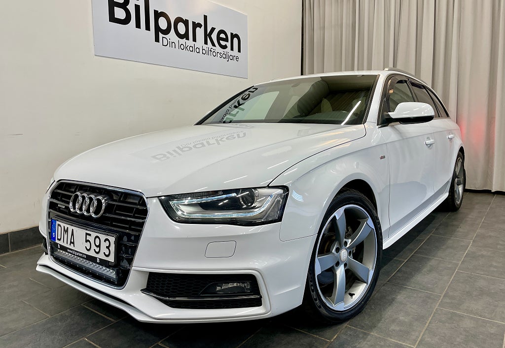 Audi A4 Avant 2.0 TDI quattro S-line S Tronic Euro5 177HK 