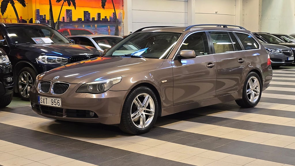 BMW 525 xi Touring/A-TRAKTOR, AUTOMAT,VINTERDÄCK 