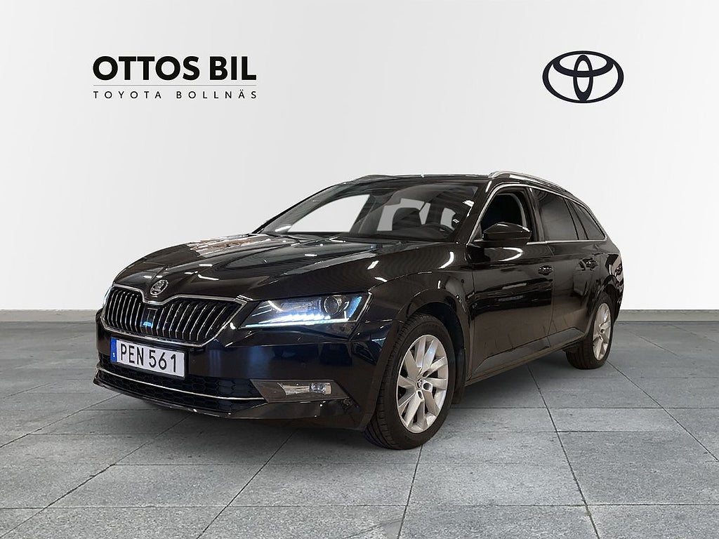 Skoda Superb Kombi 2.0 TDI 4x4 DSG, 190hk - Businessline / V-hjul, Drag, D-vä
