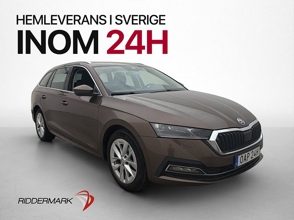 Skoda Octavia 2.0 TDI Värmare Drag CarPlay Adaptiv-Fart