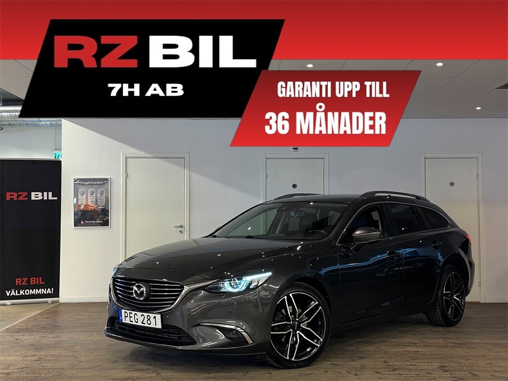 Mazda 6 Wagon 2.2 SKYACTIV-D AWD/ B-Kamera / 1490kr/mån