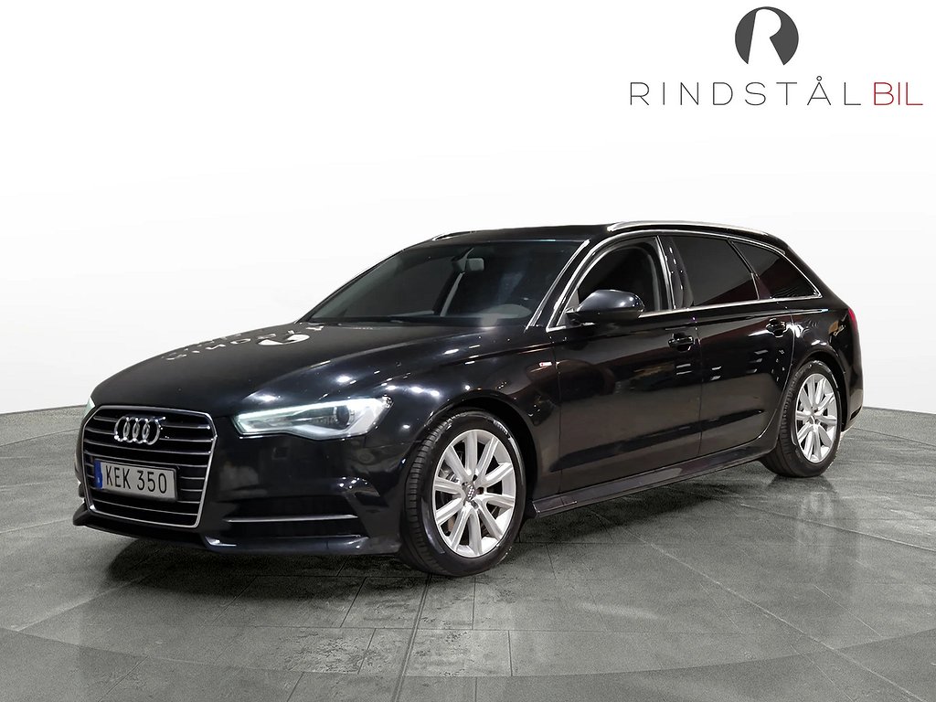 Audi A6 Avant 2.0 TDI 190 HK S-LINE DRAG D-VÄRM PDC EU6 18"