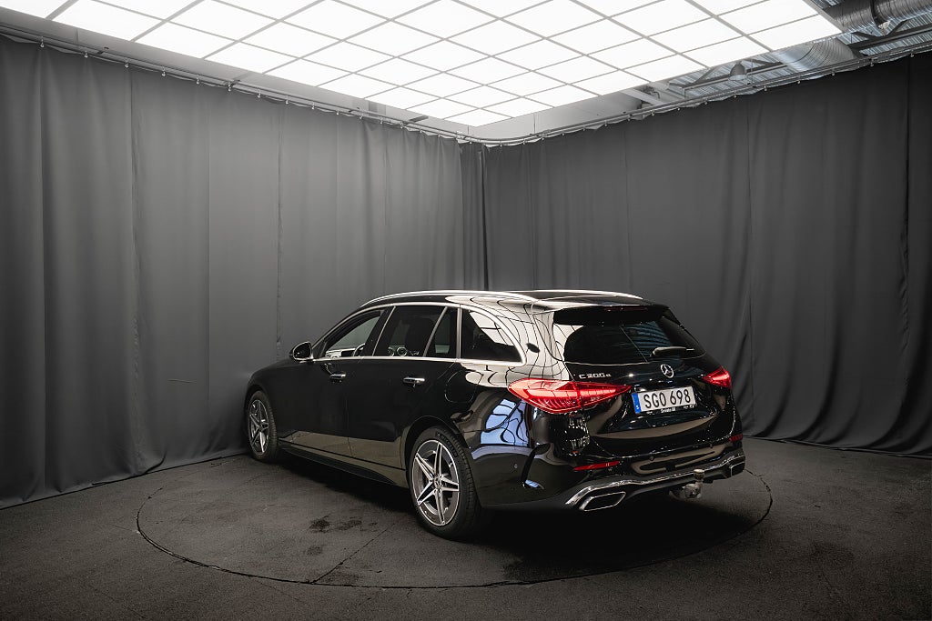 Mercedes-Benz C 300 T e AMG DRAG 360° ELSTOLAR MINNE DISTRONIC PRO MOMS