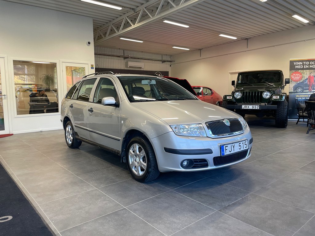 Skoda Fabia Kombi 1.2 Nybesiktigad Dragkrok 