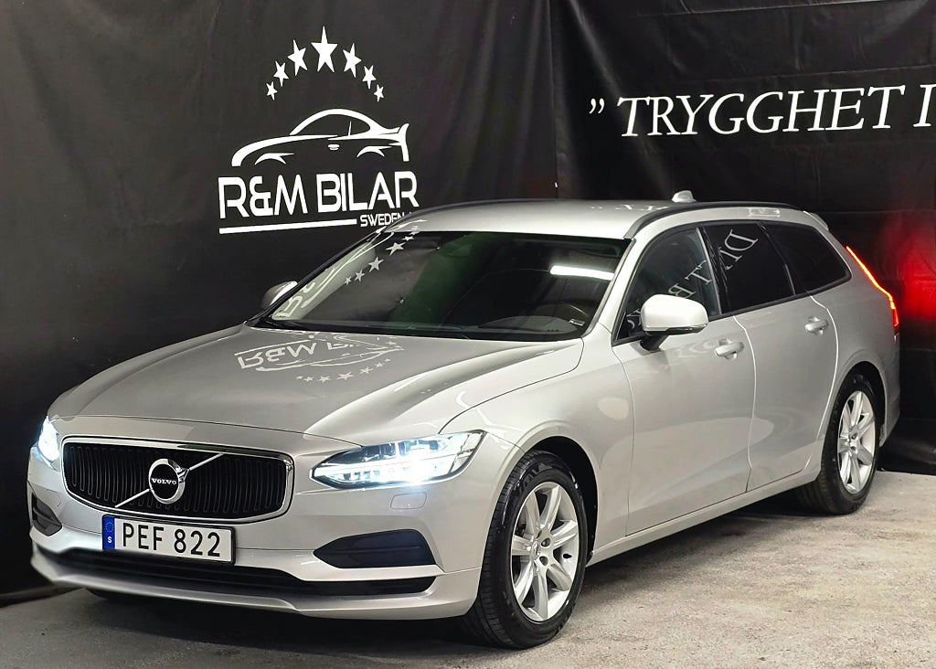 Volvo V90 D4, Få-ägare, Drag, P-sens, Ny Kamrem/Bes/Serv!!!