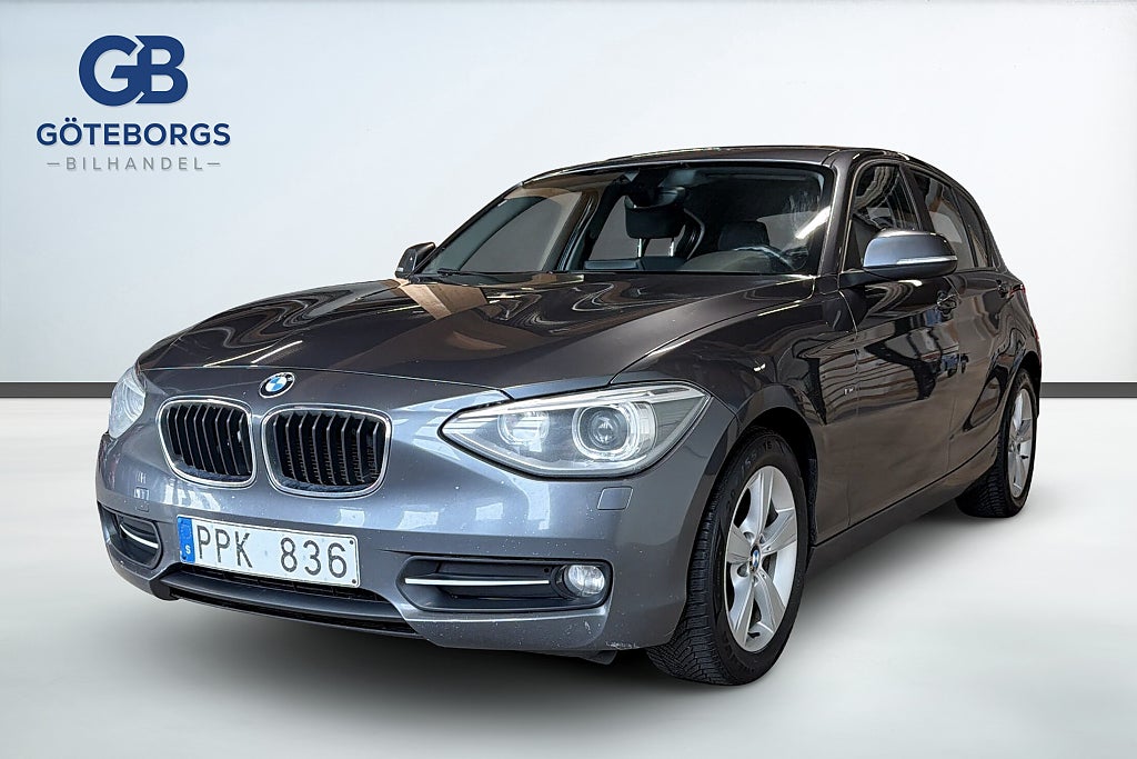 BMW 118d 5-dörrars Steptronic Sport line Nyservad