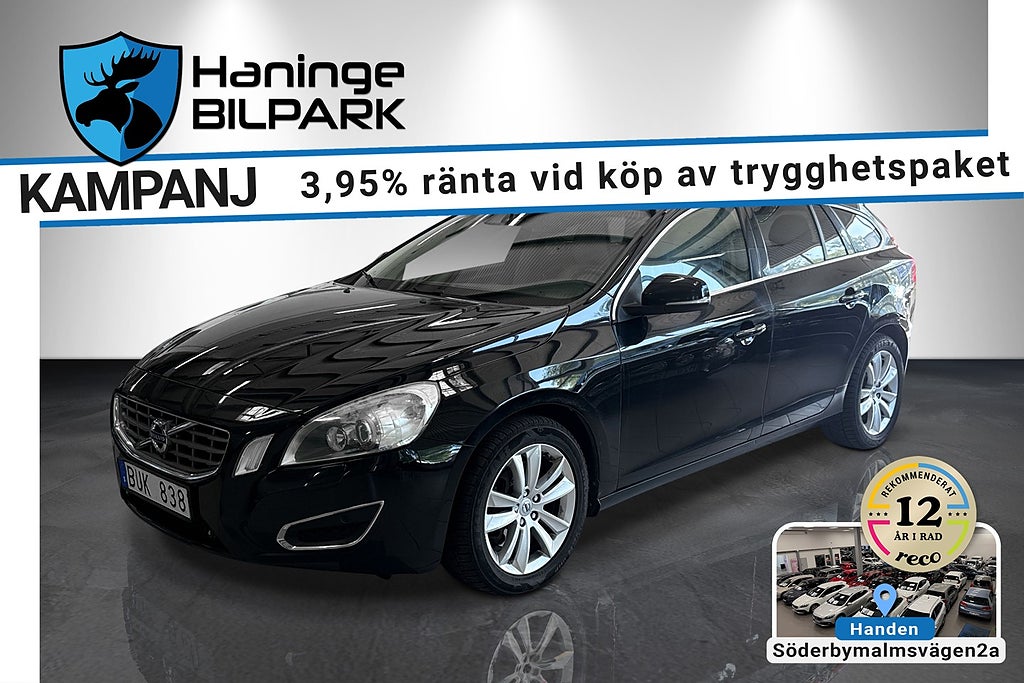 Volvo V60 D5 Geartronic Summum sollucka Nav/SUPERDEAL 3,95%