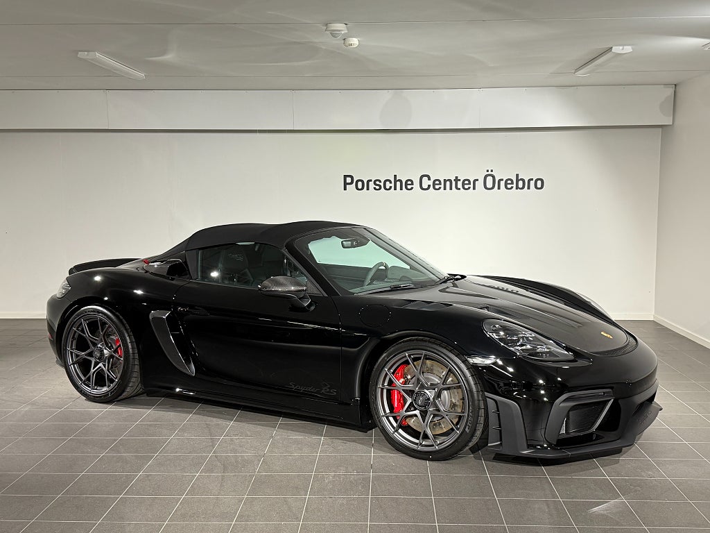 Porsche Boxster 718 Spyder RS Försäsongserbjudande, 0% ränta