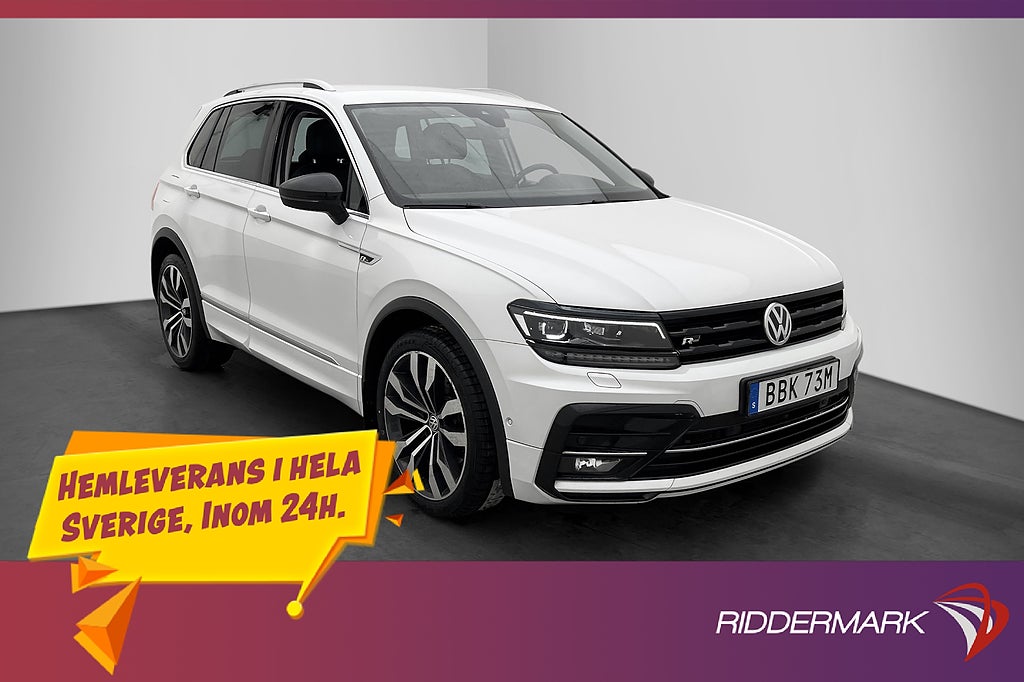 Volkswagen Tiguan 2.0 TDI 4M R-Line D-Värm Skinn Kamera Drag