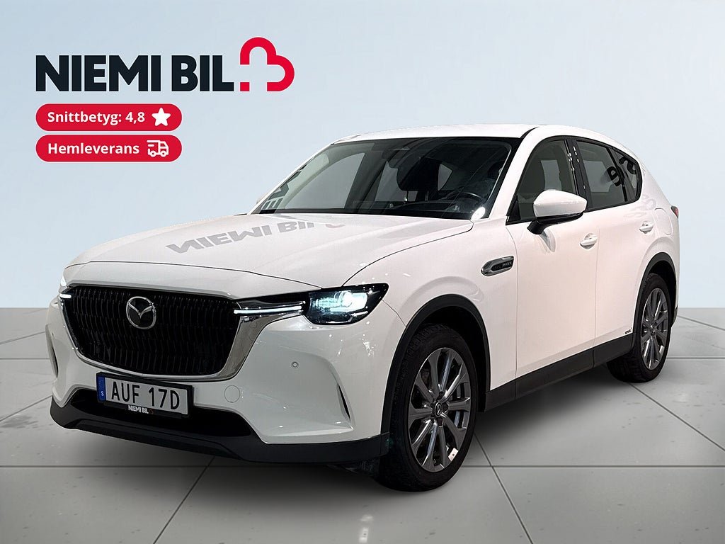 Mazda CX-60 PHEV AWD KAMPANJ 2058KR/MÅN – 0,99% RÄNTA – INK GARANTI
