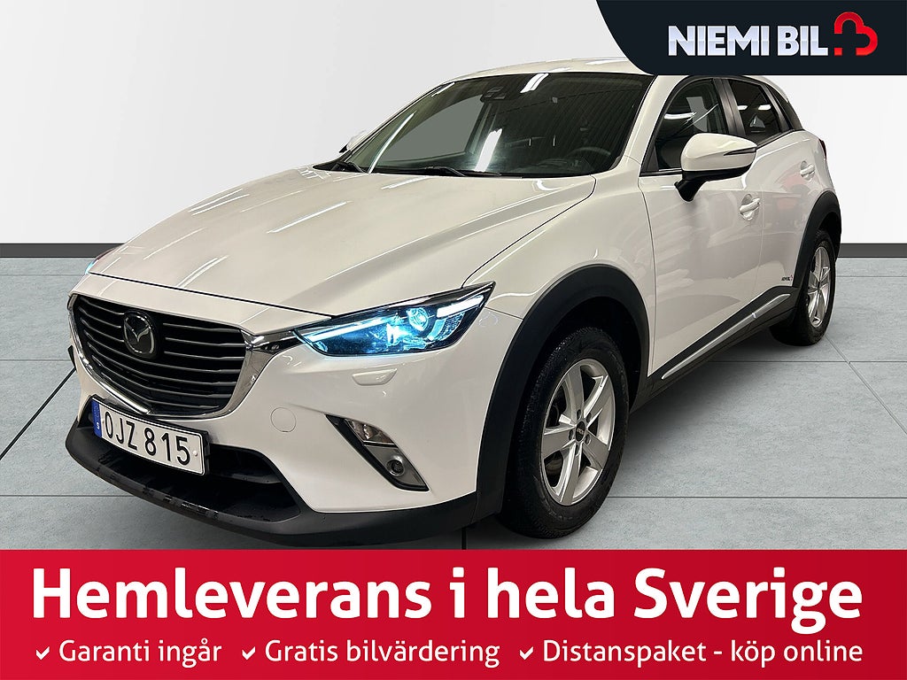 Mazda CX-3 2.0 SKYACTIV-G AWD 10Års-Garanti/Drag/Kamera