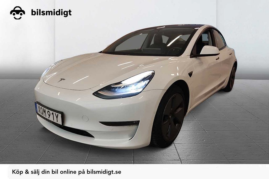 Tesla Model 3 Long Range AWD Moms 440hk 