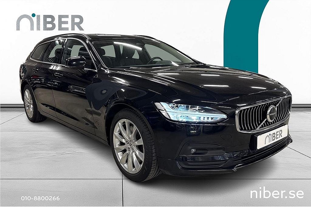 Volvo V90 B4, Läder, Elstol minne, Navi, Backkamera, 1 brukare