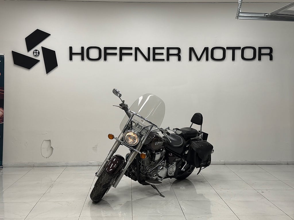 Yamaha XV1600A Wild Star 1.6 dubbelBag Lågmilare NyService 