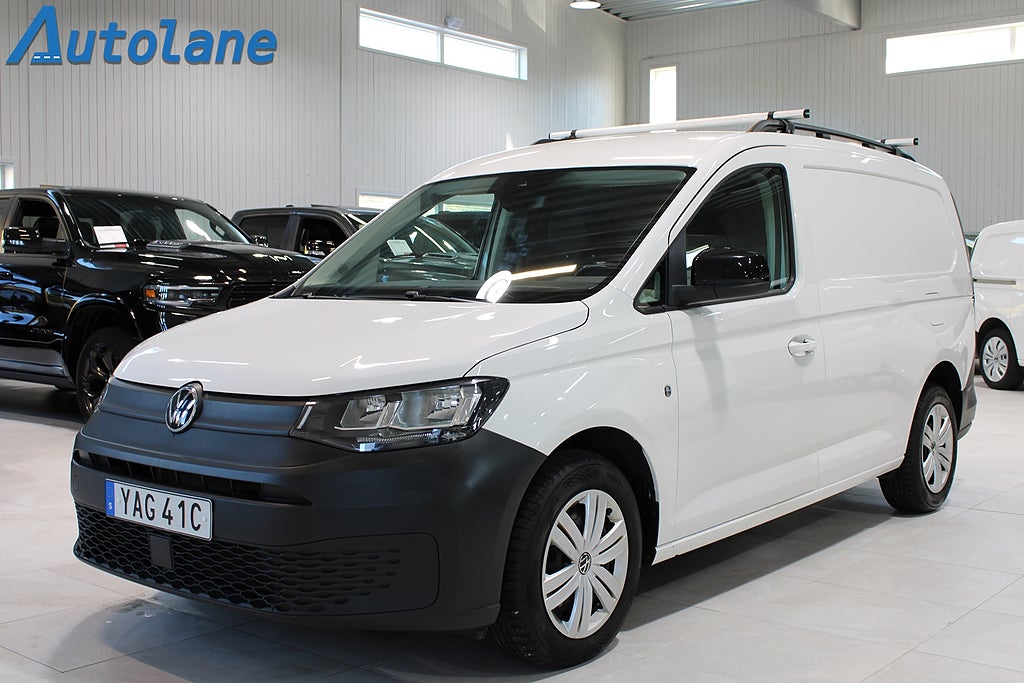 Volkswagen Caddy Maxi Cargo 2.0 TDI BMT Inredning,Värmare,Drag,CarPlay 122hk