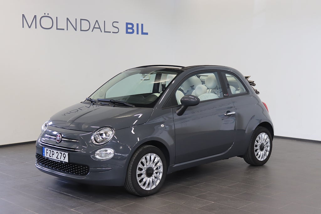 Fiat 500 Hybrid Lounge Cabriolet 3.600 mil
