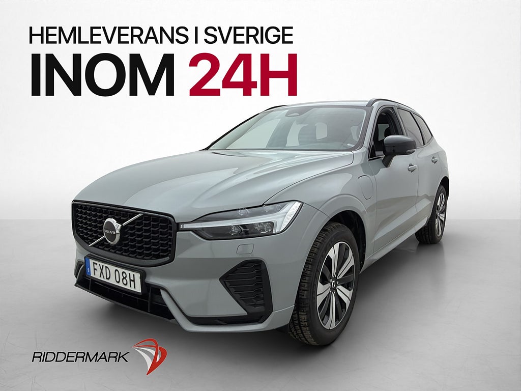 Volvo XC60 Recharge T6 AWD Plus Dark Pano Värm Elstol Drag