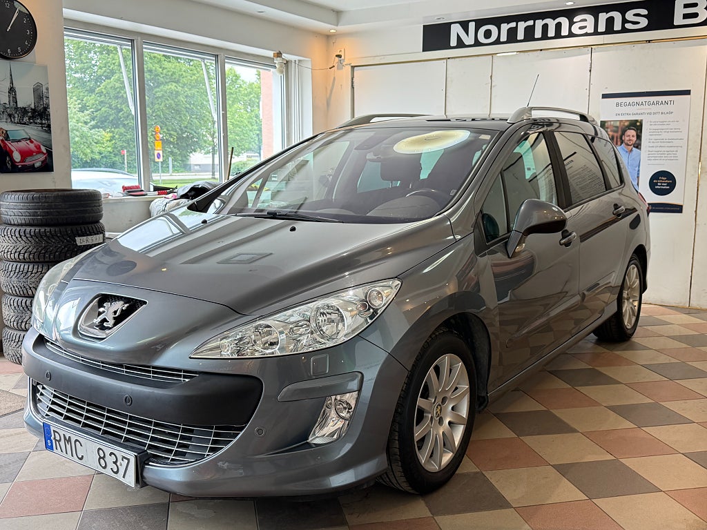 Peugeot 308 sw 1.6 7 Sits Auto/Nybesikt/Drag/Pano/M+Värm/156hk