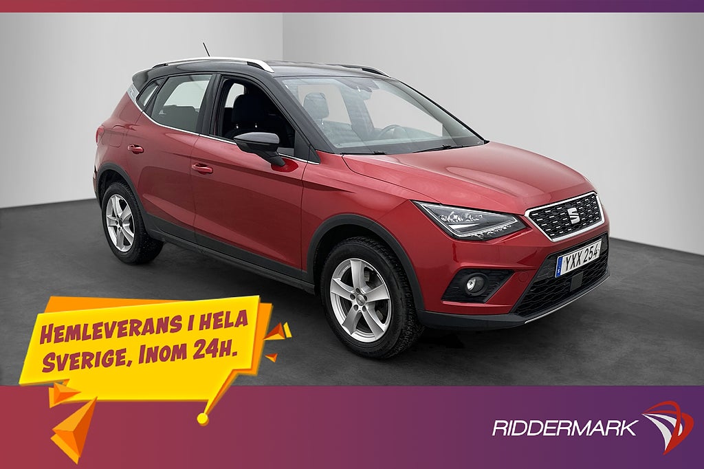 Seat Arona 1.0 TSI Xcellence Beats CarPlay LED P-Sensorer
